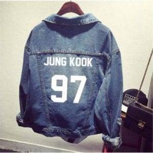 BTS Denim Jacket Hoddies & Jackets a1fa27779242b4902f7ae3: BTS|J-Hope|Jimin|Jin|Jung Kook|Rap Monster|Suga|V 