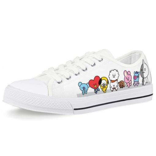 BT21 Canvas Low Top Casual Shoes BT21 Sneakers & Shoes cb5feb1b7314637725a2e7: Size 36|Size 37|Size 38|Size 39|Size 40|Size 41|Size 42