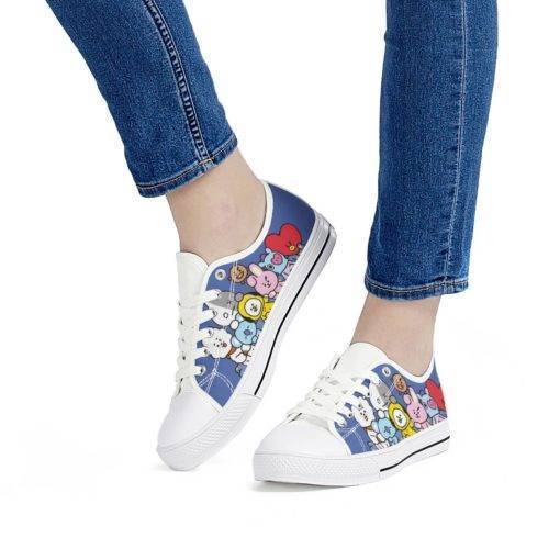 BT21 Canvas Low Top Casual Shoes