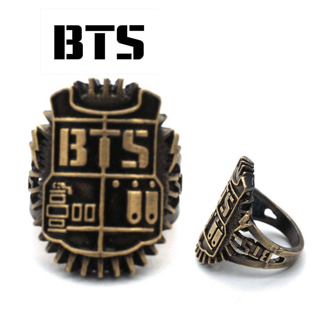 BTS Logo Ring With Box