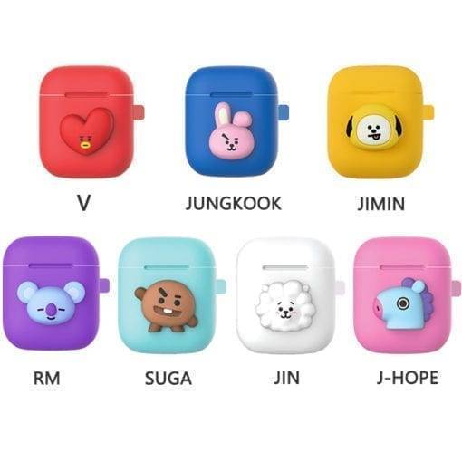BT21 Protective Case For Airpods