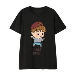 BTS MERCH SHOP | BT21 방탄소년단 Cartoon Figures T-Shirts | BTS Merchandise