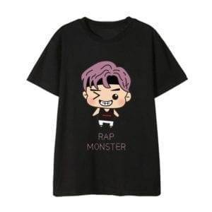 BT21 방탄소년단 Cartoon Figures T-Shirts