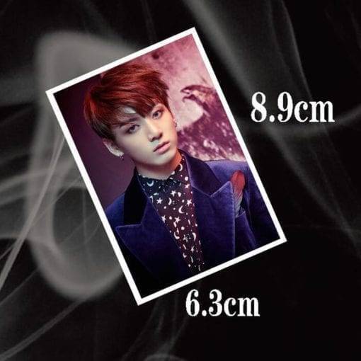 Youpop KPOP BTS Bangtan Boys V Suga Album WINGS LOMO Cards Self Made Paper Photo Card With Box HD Photocard PhotoCard cb5feb1b7314637725a2e7: WINGS 04