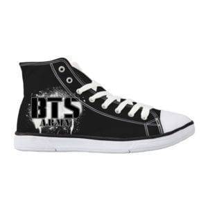 High Top Canvas Shoes for Girls