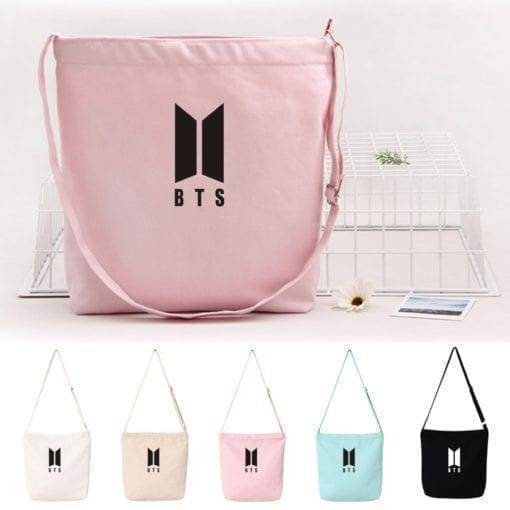 BTS Unisex Handbag Handbags & Wallets Love Yourself 'Her' New Logo cb5feb1b7314637725a2e7: black|black-8|green-9|khaki-6