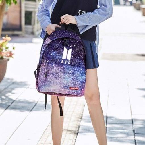 BTS Love Yourself School Backpack Backpack cb5feb1b7314637725a2e7: as picture|as picture-2|as picture-3|as picture-4