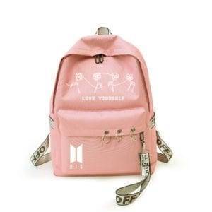 LOVE YOURSELF Backpack With Silk Ribbon