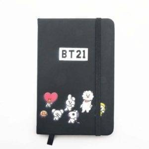 BT21 Notebook,Pocketbook,Note Pads & School Supplies