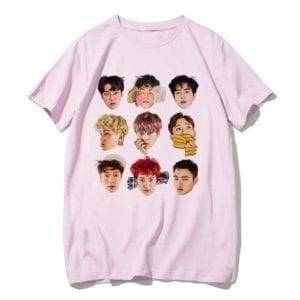 K Pop Shirt Print T-Shirt