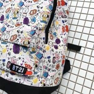 BT21 Cosplay Prop Cartoon Backpack Backpack BT21 Model Number: OTHER 