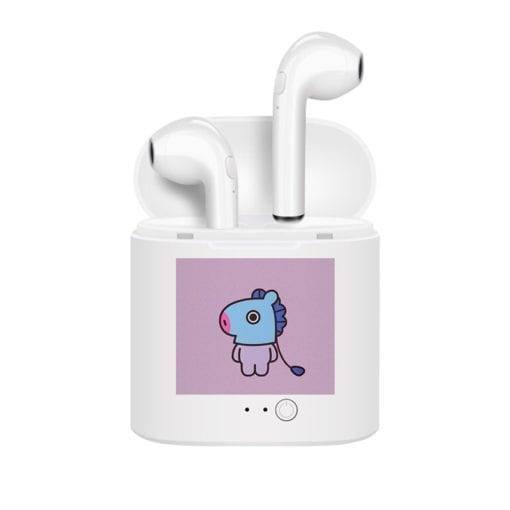 BT21 Wireless Bluetooth Earphone Stereo Headset with Charging Box