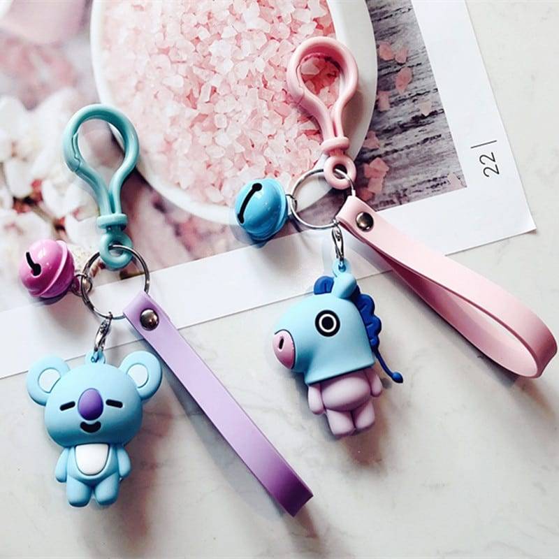 BTS Letter M Resin Keychain Keyring Handmade Glitter Purple Candy Sprinkles  | eBay