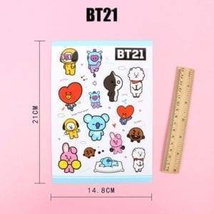 New Hot BT21 Stickers