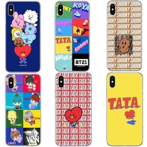 BT21 Phone Case Covers