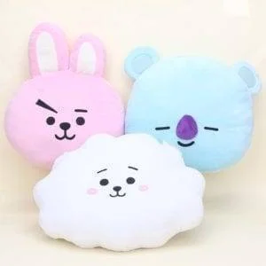 BTS BT21 Plush Pillow Dolls Accessories Cushions Plush Merch Plushies cb5feb1b7314637725a2e7: CHIMMY|COOKY|KOYA|MANG|RJ|SHOOKY|TATA|VAN 