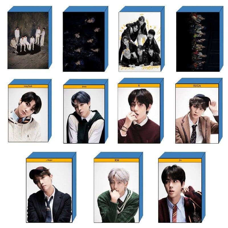 ALTcompluser Kpop BTS Map of The Soul 7 Lomo Photocard Bangtan Boys Fotokarten Lomo Cards Karten für BTS ARMY Stil 6