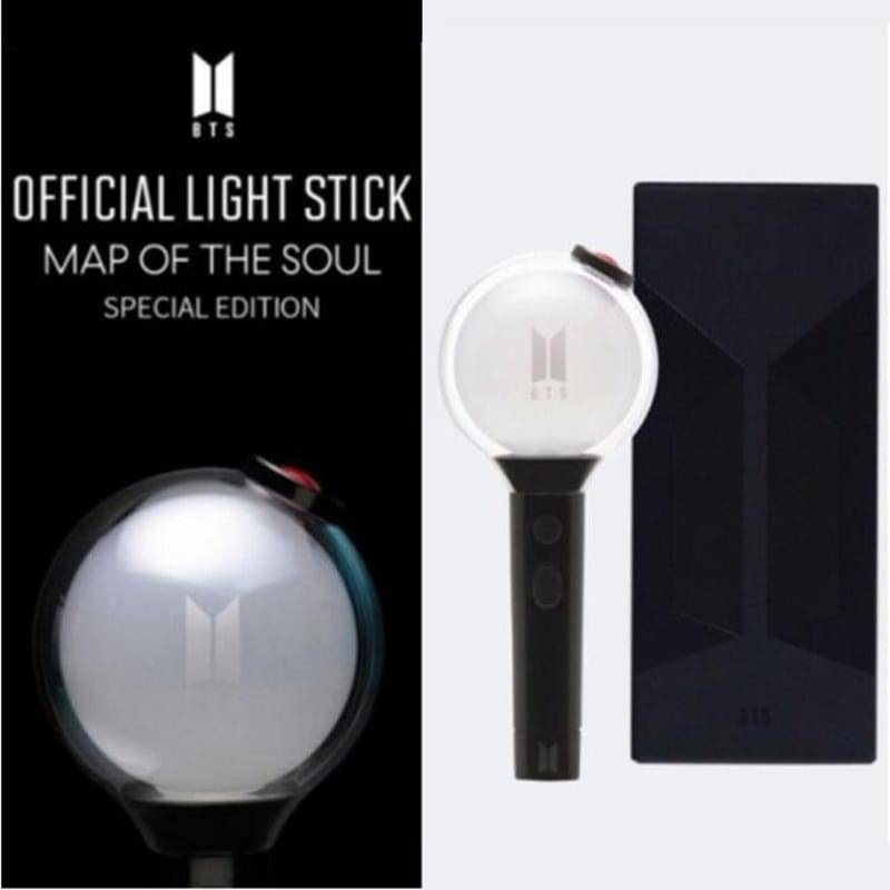 BTS OFFICIAL Army Bomb LightStick KEYRING Ver. SE [Map of The Soul