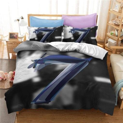 Popular Printed Bedding Set with Pillow Covers
