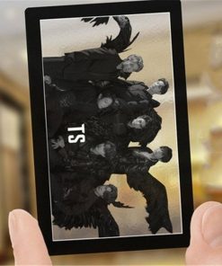 BTS MERCH SHOP  55 Pcs V Layover Album Holographic Postcards