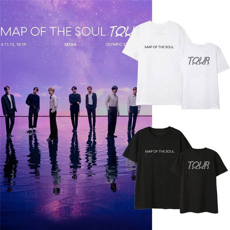 BTS map of the soul tour Tシャツ - K-POP