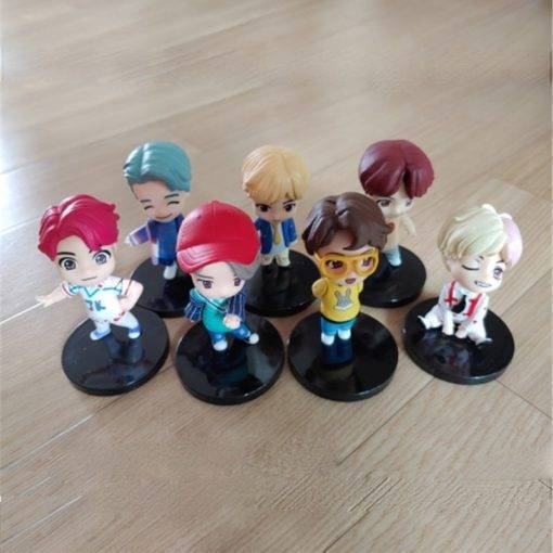 HOUSE of 방탄소년단 Figures & Keychain Collection - 7PCS/set