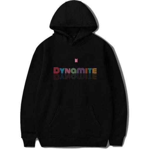 BTS Dynamite Disco Hoodies BTS Dynamite Merch Hoddies & Jackets Color: A-Black|B-Black|A-White|B-White