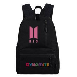 BTS Dynamite Disco Backpack Backpack BTS Dynamite Merch Color: Black|Peach 