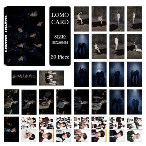 BTS MAP OF THE SOUL 7 Collection LOMO Card (30 Cards) Lomo Card PhotoCard Color: MAP7