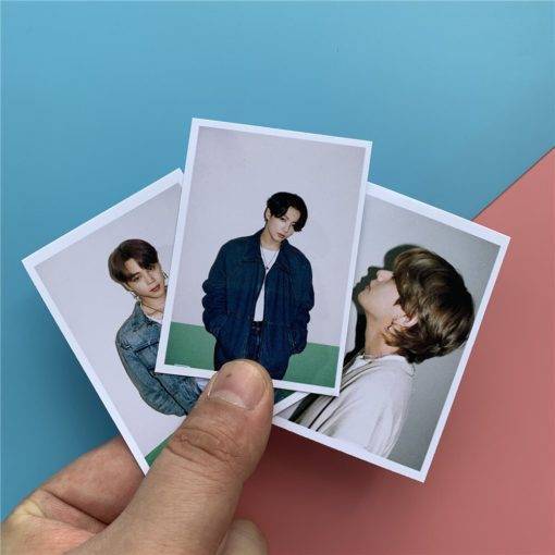 Bangtan Boys Dynamite Photocard Collection BTS Dynamite Merch PhotoCard Color: White