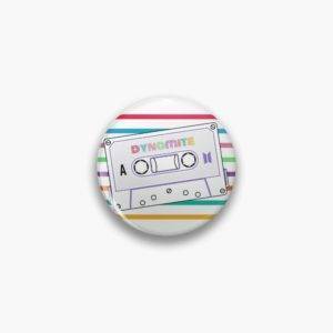 BTS Dynamite Alloy Brooch Badge Collection Badges Brooch BTS Dynamite Merch Metal Color: 01|02|03|04|05|06 