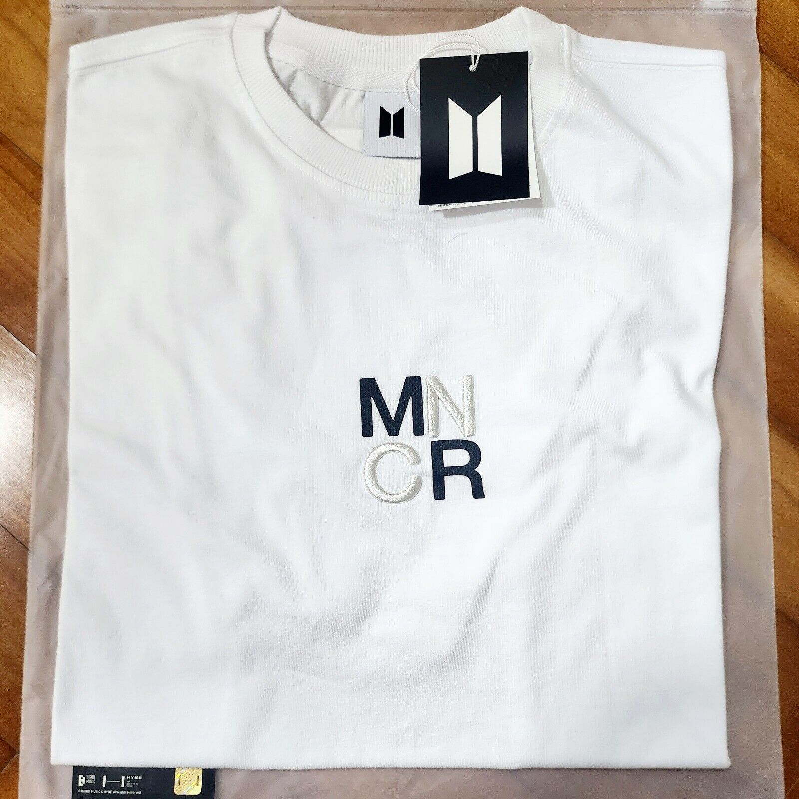 BTS Monochrome T-shirt (White)